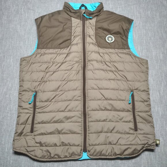 Howler Brothers Merlin Vest Jacket Mens Size XL Primaloft Insulated Puffer Polye - Picture 1 of 12